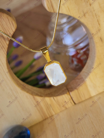 OCEAN SILK GOLD NECKLACE