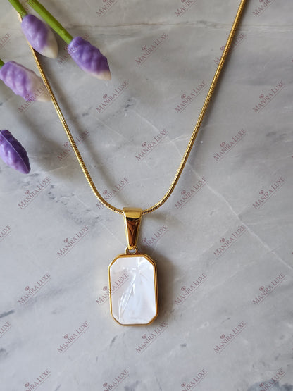 OCEAN SILK GOLD NECKLACE