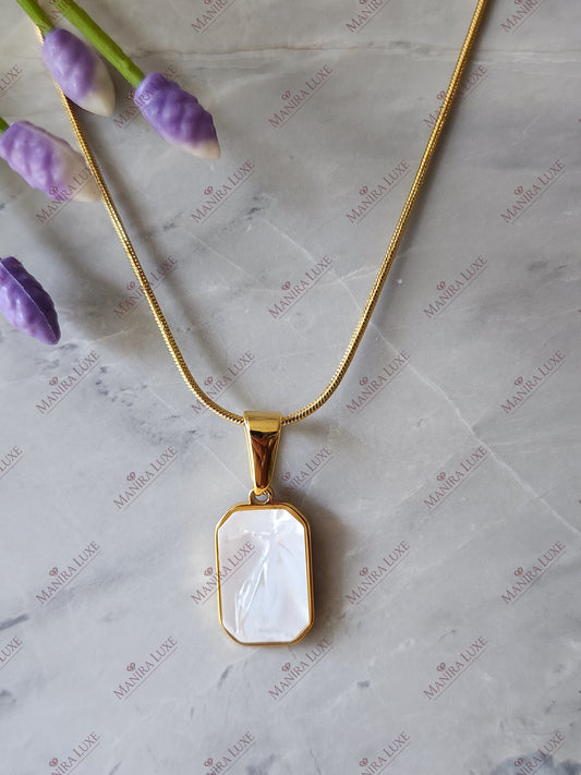 OCEAN SILK GOLD NECKLACE
