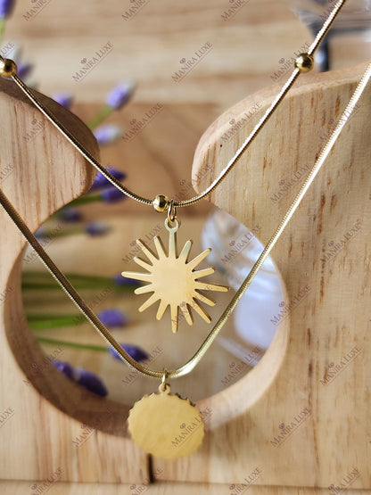 CELESTIAL MERIDIAN GOLD NECKLACE