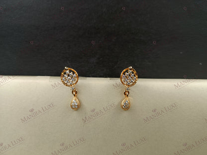 THE GEOMETRIC GLAMOUR ROSE GOLD MANGALSUTRA SET