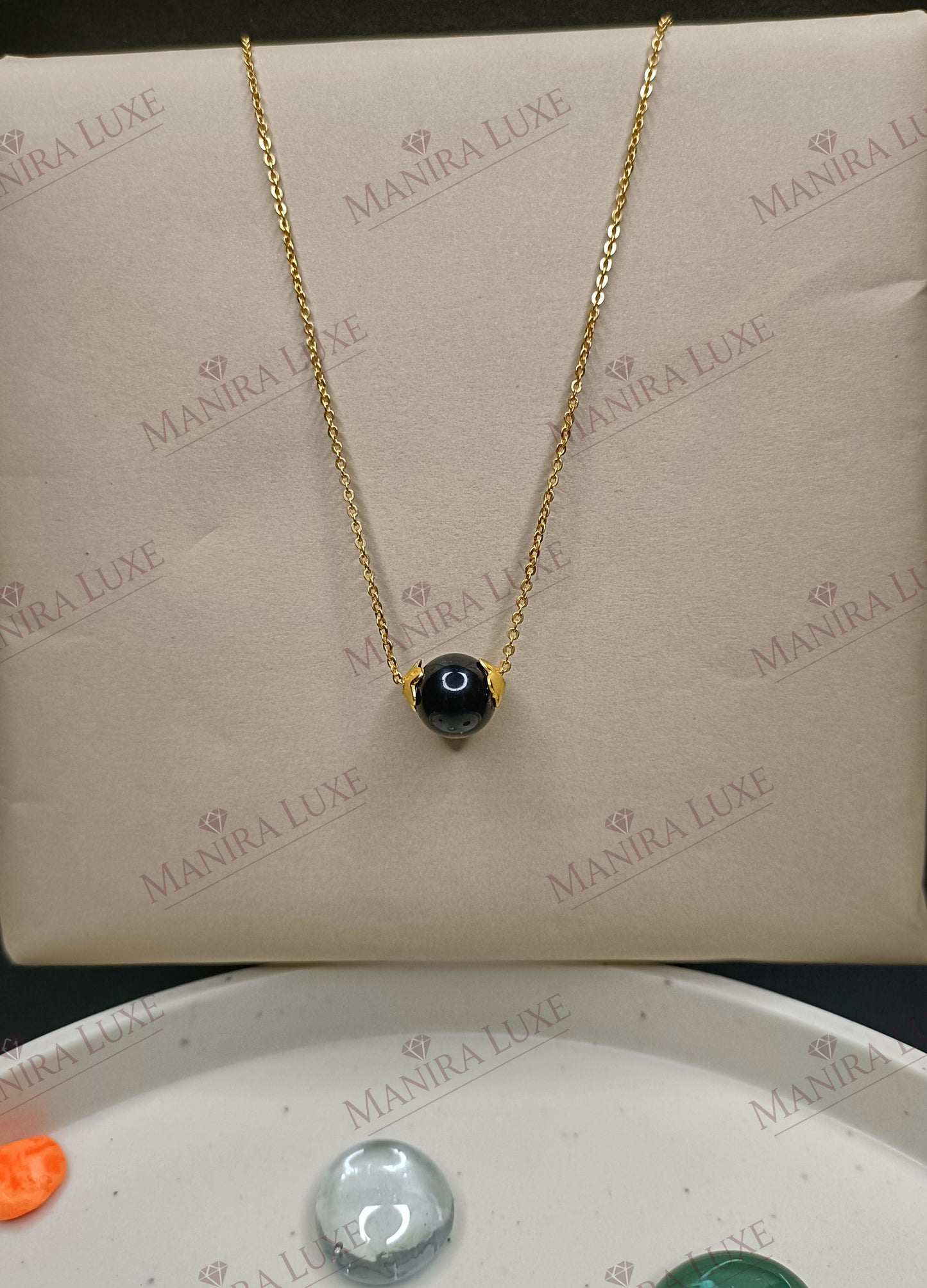 THE MIDNIGHT CIRCLE NECKLACE
