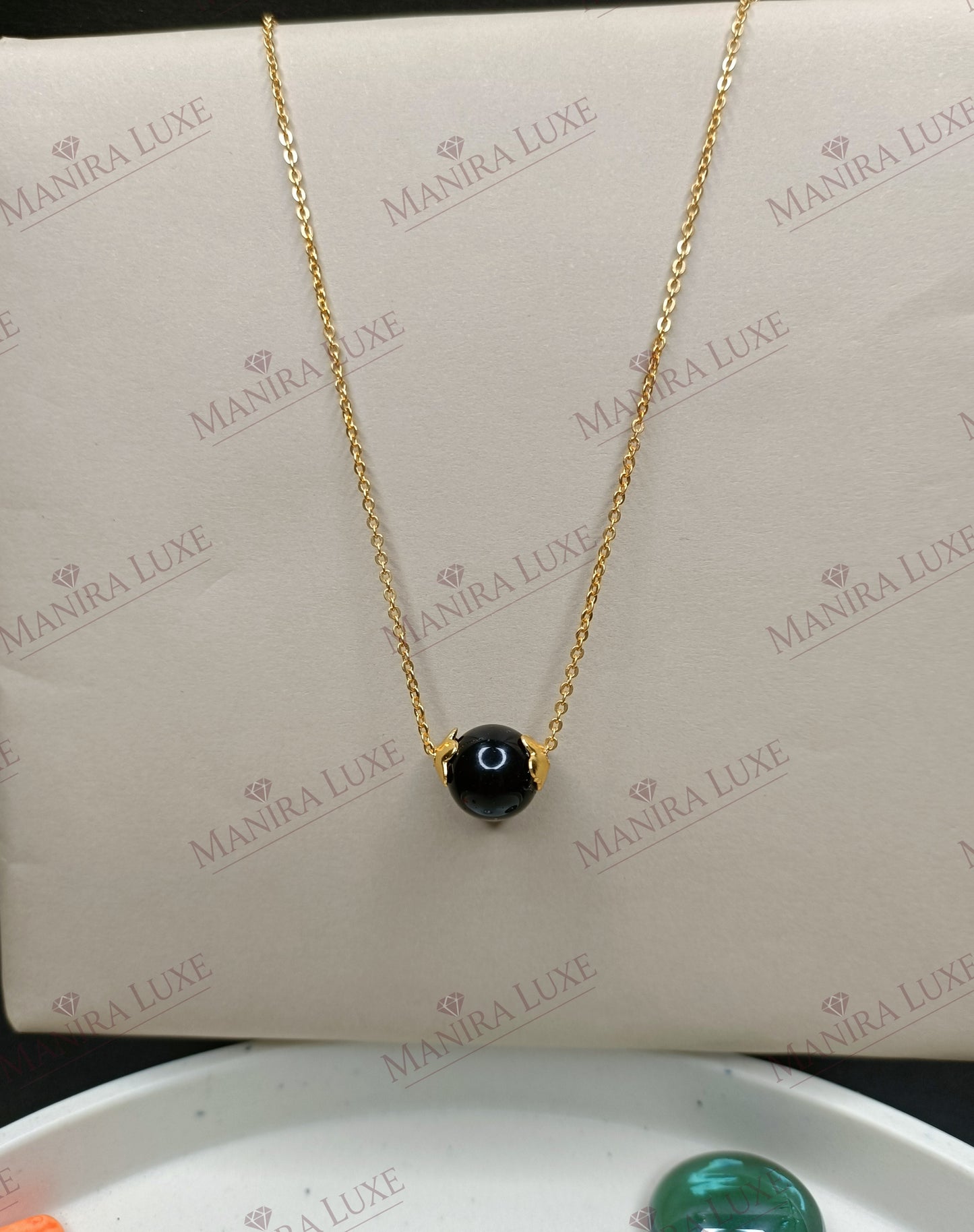THE MIDNIGHT CIRCLE NECKLACE