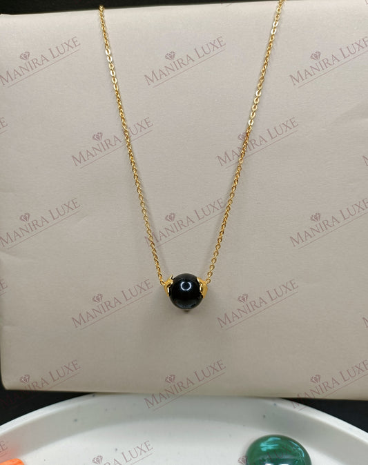 THE MIDNIGHT CIRCLE NECKLACE