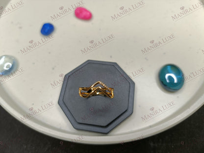 THE APEX ROSE GOLD RING