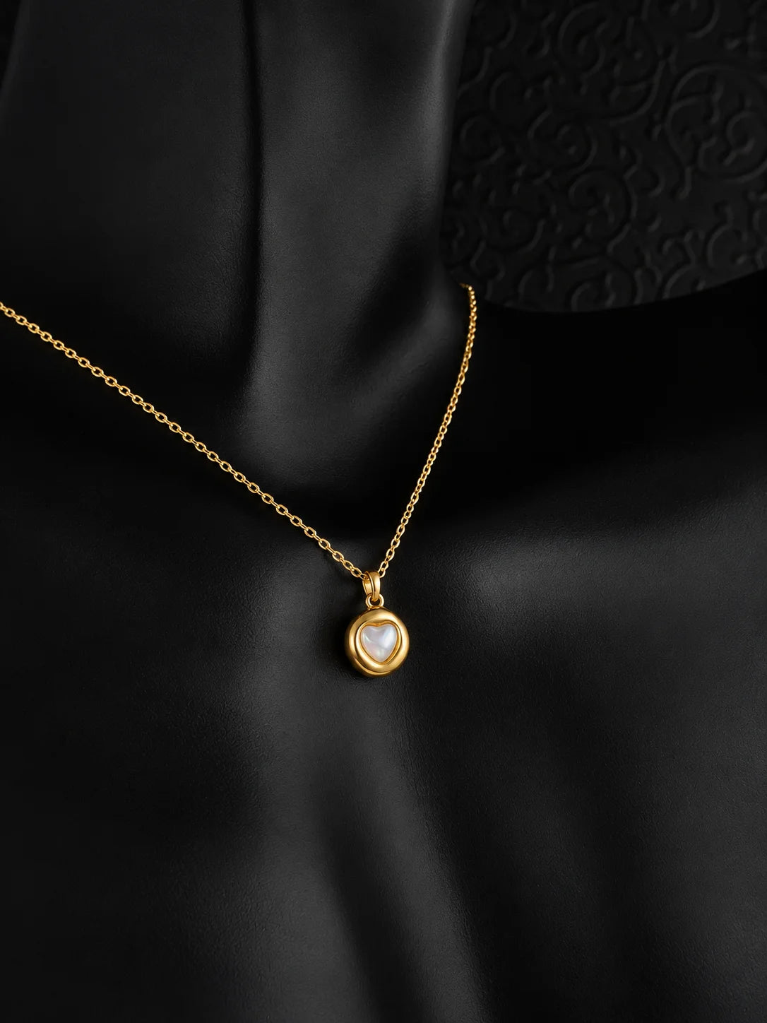 Delicate Gold Mother-of-Pearl Necklace