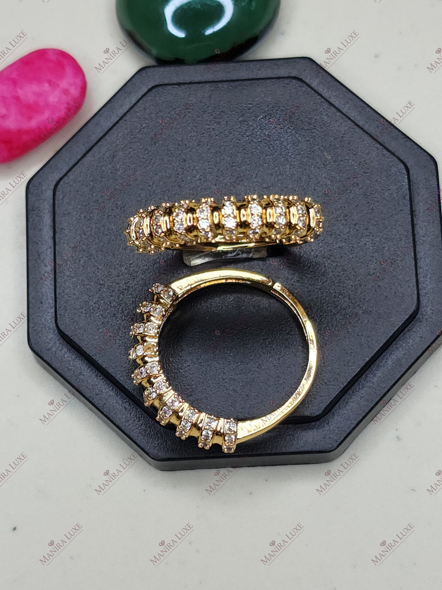 IMPERIAL TIER BAND GOLD RING